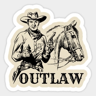 Outlaw Sticker